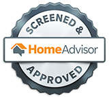 HomeAdvisor Screened and Approved badge