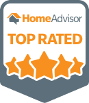 HomeAdvisor Top Rated badge